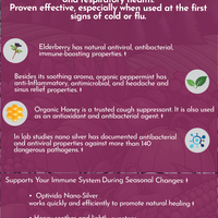 Silver Lozenges - Elderberry/Mint - 21 Pieces