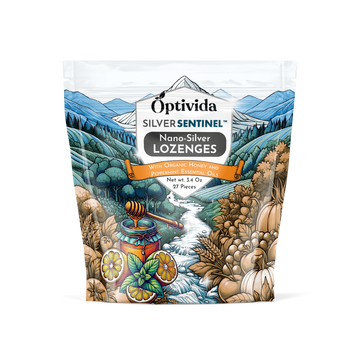 Nano-Silver Honey-Lemon Lozenges - 3 Pack